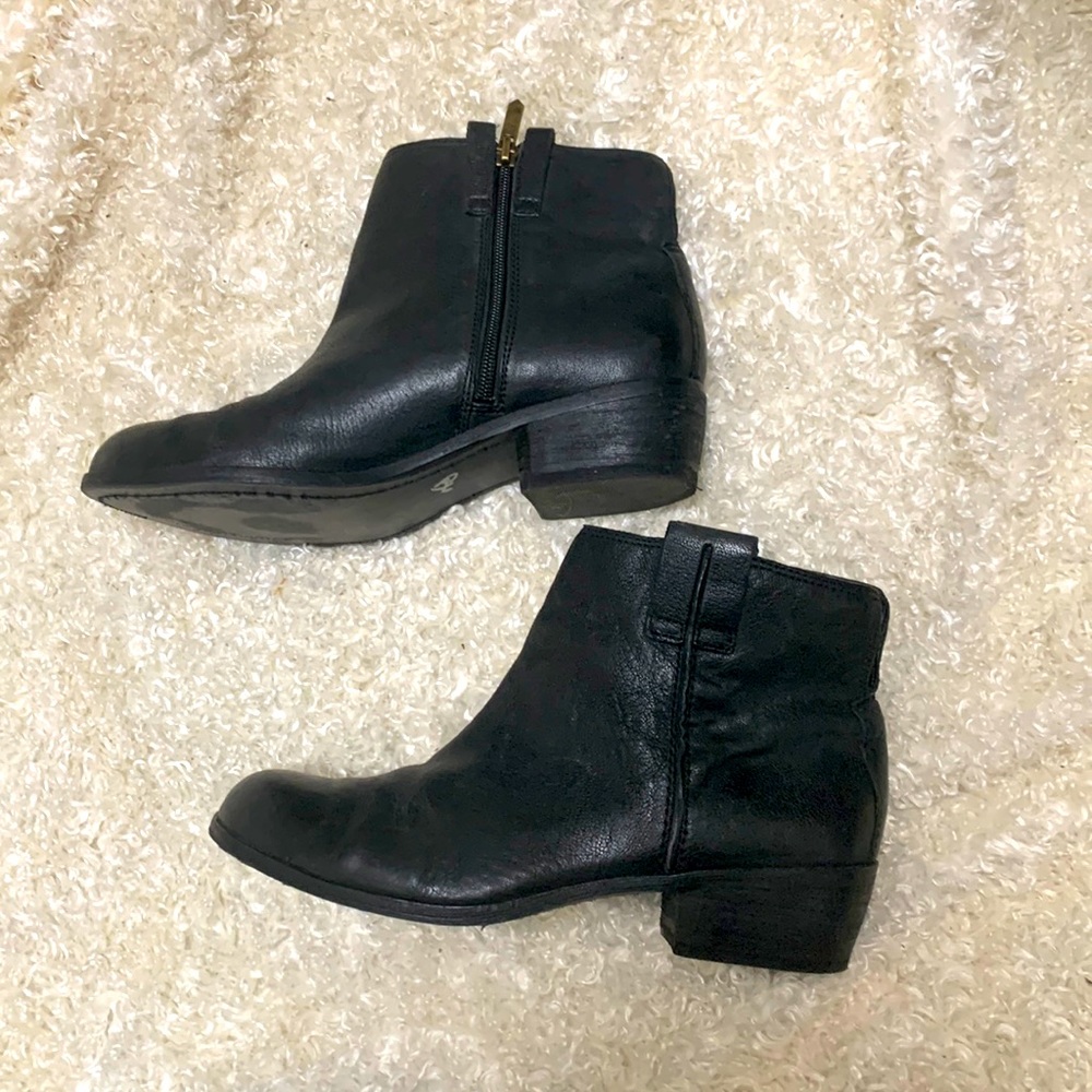 Sam Edelman petty leather ankle boots Size 8